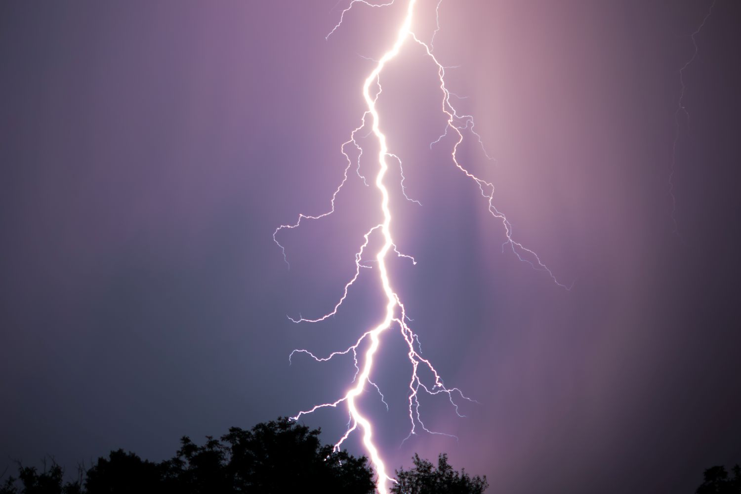 Lightning strike